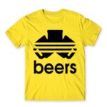 Beers Adidas Lemon Men's Tee for Brand Parody, Funny