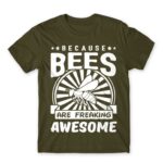 Bees are awesome Army Men's Tee for Beekeeper, Work