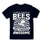 Bees are awesome Navy Men's T-shirt for Beekeeper, Work