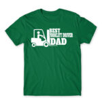 Best forklift driver dad Kelly Green Men's T-shirt for Forklift Driver, Work