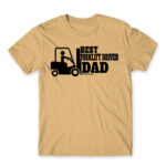 Best forklift driver dad Sand Men's T-shirt for Forklift Driver, Work