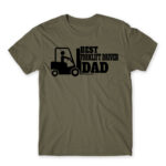 Best forklift driver dad Zinc Men's T-shirt for Forklift Driver, Work