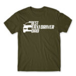 Best Taxi driver dad Army Men's Tee for Taxi Driver, Work