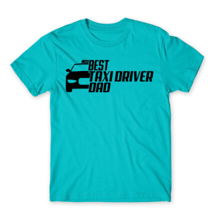 Best Taxi driver dad Atoll Blue Men's Tee for Taxi Driver, Work
