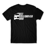 Best Taxi driver dad Black Men's T-shirt for Taxi Driver, Work