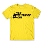 Best Taxi driver dad Lemon Men's T-shirt for Taxi Driver, Work