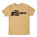 Best Taxi driver dad Sand Men's T-shirt for Taxi Driver, Work