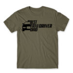 Best Taxi driver dad Zinc Men's Tee for Taxi Driver, Work