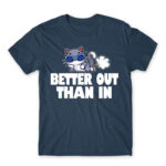 Better out, than in Denim Men's Tee for Badass, Funny