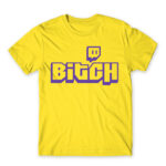 Bitch Logo Lemon Men's Tee for Streamer, Work