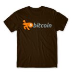 Bitcoin Chocolate Men's Tee for Brand Parody, Funny