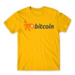 Bitcoin Gold Men's Tee for Brand Parody, Funny
