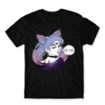 Black Lady Black Men's T-shirt for Anime, Sailor Moon