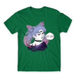 Black Lady Kelly Green Men's T-shirt for Anime, Sailor Moon