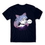 Black Lady Navy Men's Tee for Anime, Sailor Moon