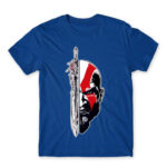 Blade of Olympus vector Royal Blue Men's T-shirt