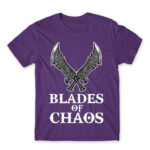 Blades of Chaos Dark Purple Men's Tee