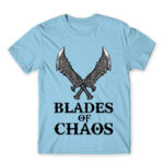 Blades of Chaos Sky Blue Men's T-shirt