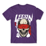 Blind monk Dark Purple Men's T-shirt for Gaming, League Of Legends