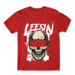 Blind monk Red Men's T-shirt for Gaming, League Of Legends