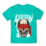 Blind monk Turquoise Men's T-shirt for Gaming, League Of Legends