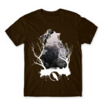 Bloodhound silhouette Chocolate Men's Tee