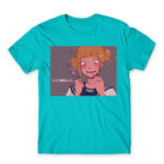 BNHA Himiko Toga – So delicious~ Atoll Blue Men's Tee for Anime, My Hero Academia