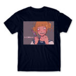BNHA Himiko Toga – So delicious~ Navy Men's T-shirt for Anime, My Hero Academia