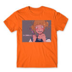 BNHA Himiko Toga – So delicious~ Orange Men's Tee for Anime, My Hero Academia