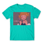 BNHA Himiko Toga – So delicious~ Turquoise Men's T-shirt for Anime, My Hero Academia