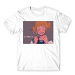 BNHA Himiko Toga – So delicious~ White Men's T-shirt for Anime, My Hero Academia