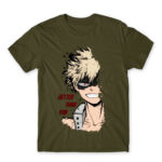 BNHA – Kacchan Army Men's T-shirt for Anime, My Hero Academia