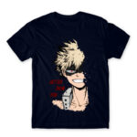 BNHA – Kacchan Navy Men's Tee for Anime, My Hero Academia