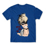 BNHA – Kacchan Royal Blue Men's Tee for Anime, My Hero Academia
