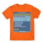 Borderlands item Orange Men's T-shirt