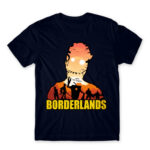 Borderlands silhouette Navy Men's T-shirt