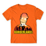 Borderlands silhouette Orange Men's T-shirt