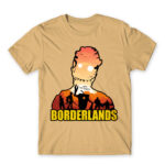 Borderlands silhouette Sand Men's Tee