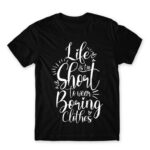 Boring Clothes Black Men's Tee for Funny, Shopping