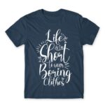 Boring Clothes Denim Men's T-shirt for Funny, Shopping