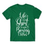 Boring Clothes Kelly Green Men's Tee for Funny, Shopping