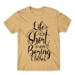 Boring Clothes Sand Men's Tee for Funny, Shopping
