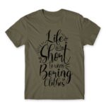 Boring Clothes Zinc Men's Tee for Funny, Shopping