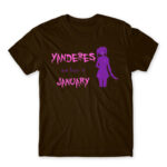 Born Yandere January Chocolate Men's Tee for Anime, Dere