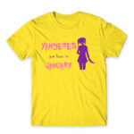Born Yandere January Lemon Men's T-shirt for Anime, Dere