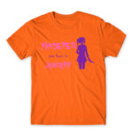 Born Yandere January Orange Men's T-shirt for Anime, Dere