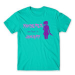 Born Yandere January Turquoise Men's Tee for Anime, Dere