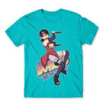 BORUTO: Sarada Atoll Blue Men's T-shirt for Anime, Boruto