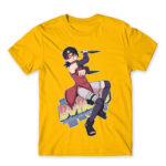 BORUTO: Sarada Gold Men's T-shirt for Anime, Boruto