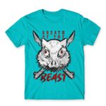 Breath of the beast Atoll Blue Men's Tee for Anime, Kimetsu No Yaiba